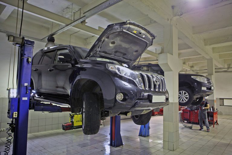 تعمیرگاه تویوتا